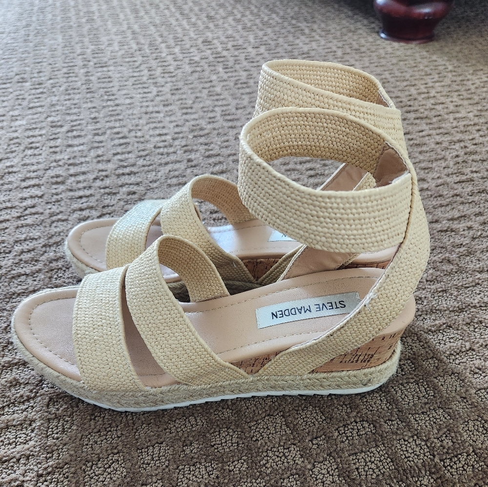 Steve Madden wedge sandals